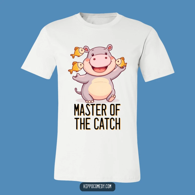 Funny Hippo T-Shirt: Juggling Masterpiece, Ideal Funny Gift